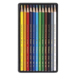 Boîte de 12 crayons aquarellables Prismalo — Caran d’Ache