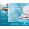 La Petite Aquarelle — 12 demi-godets — Sennelier
