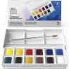 Winsor & Newton Cotman — Coffret aquarelle 12 couleurs